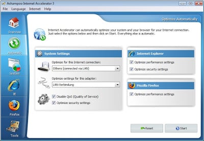 Ashampoo Internet Accelerator v3.30 Download Full