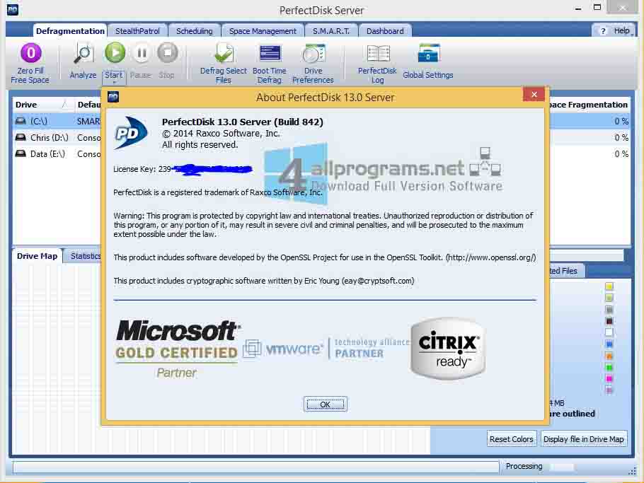 Raxco PerfectDisk Pro Business / Server v14.0 Download Full