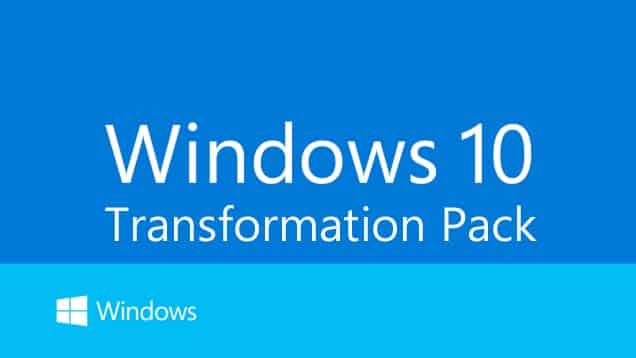 Windows 10 Transformation Pack