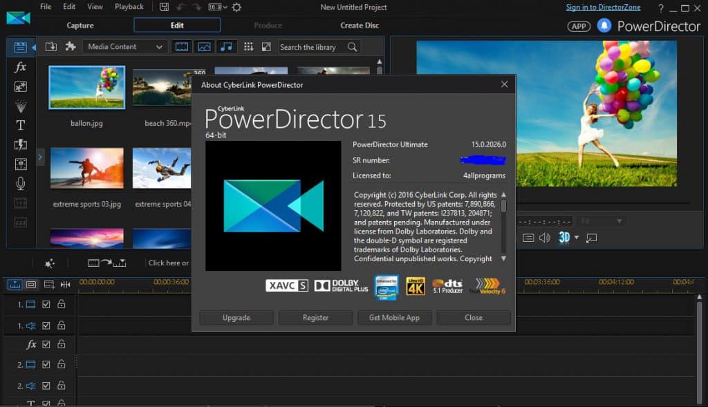 CyberLink PowerDirector Ultimate v22.0.2213.0 Full