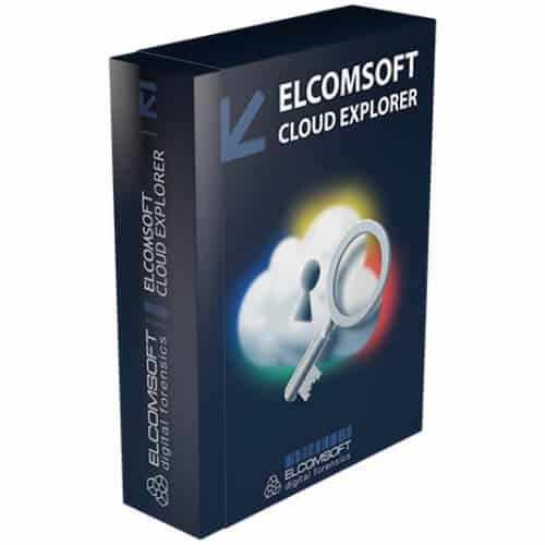 Elcomsoft Cloud eXplorer