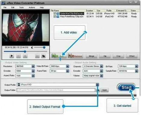 Urex Video Converter v4.0.0.0 Free Download Full