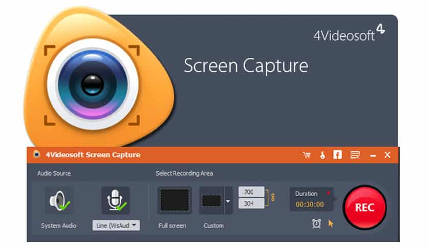 4Videosoft Screen Capture 1.5.26 Full