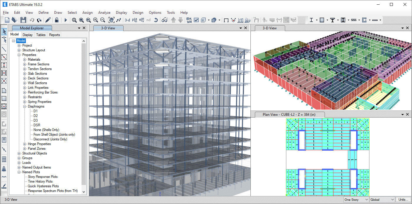 CSI ETABS Ultimate 21.0.1.3178 Free Download