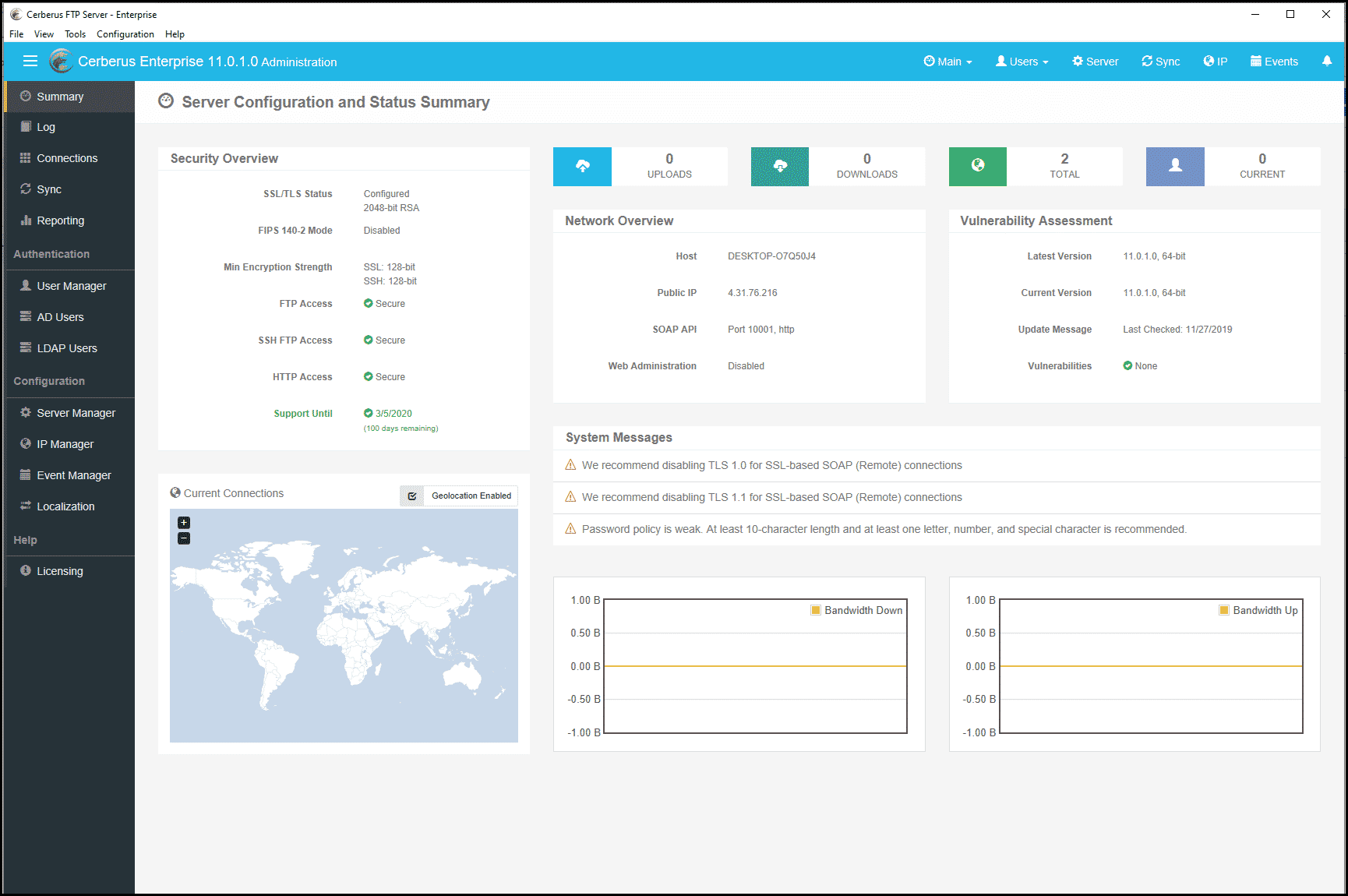 Cerberus FTP Server Enterprise 12.11.6 Full