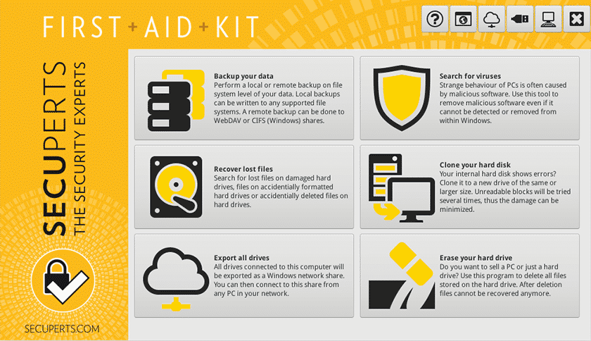 SecuPerts First Aid Kit 1.0.0 Free Download Full