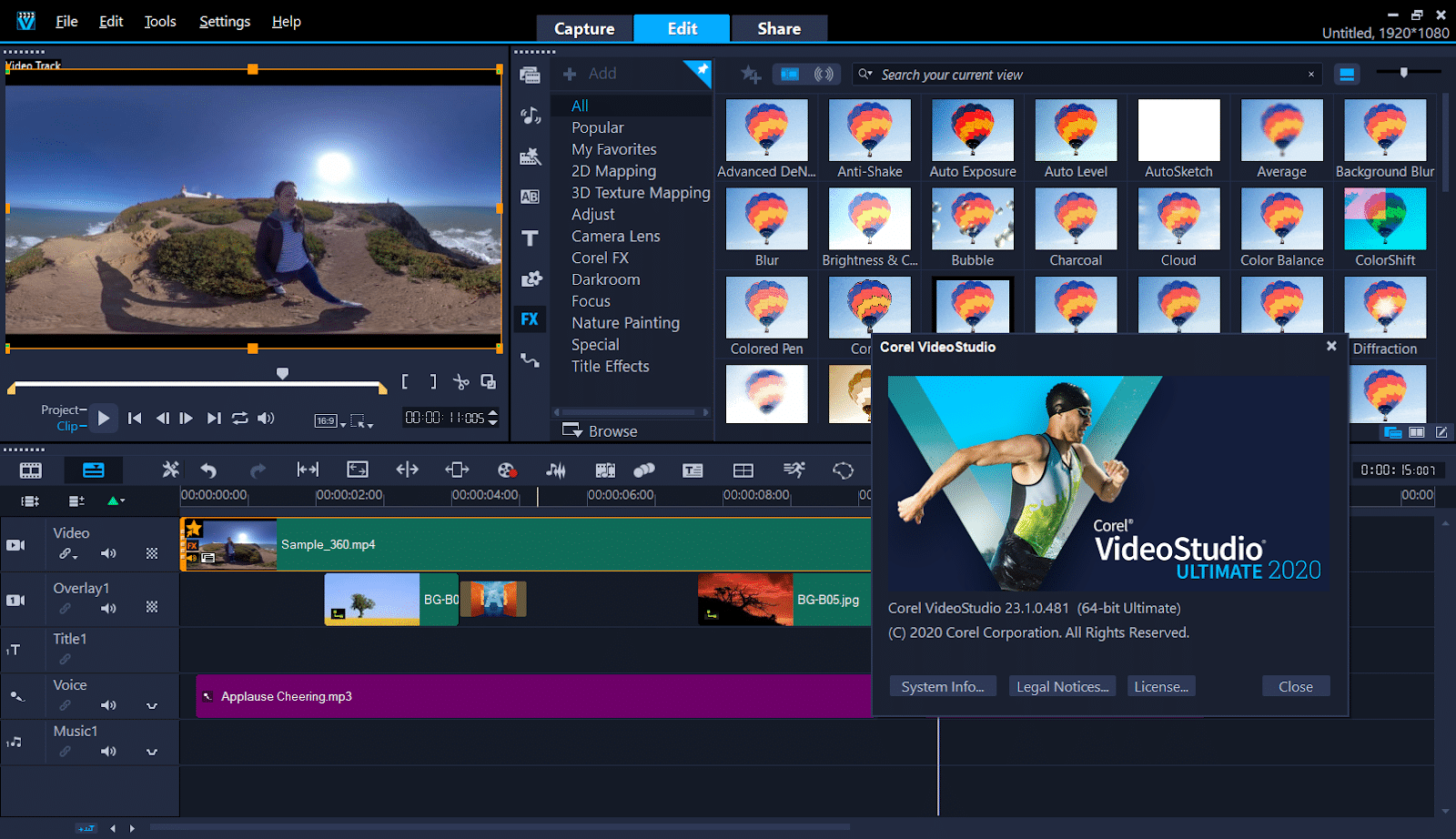 Corel VideoStudio Ultimate 2022 v25.1.0.472 Full