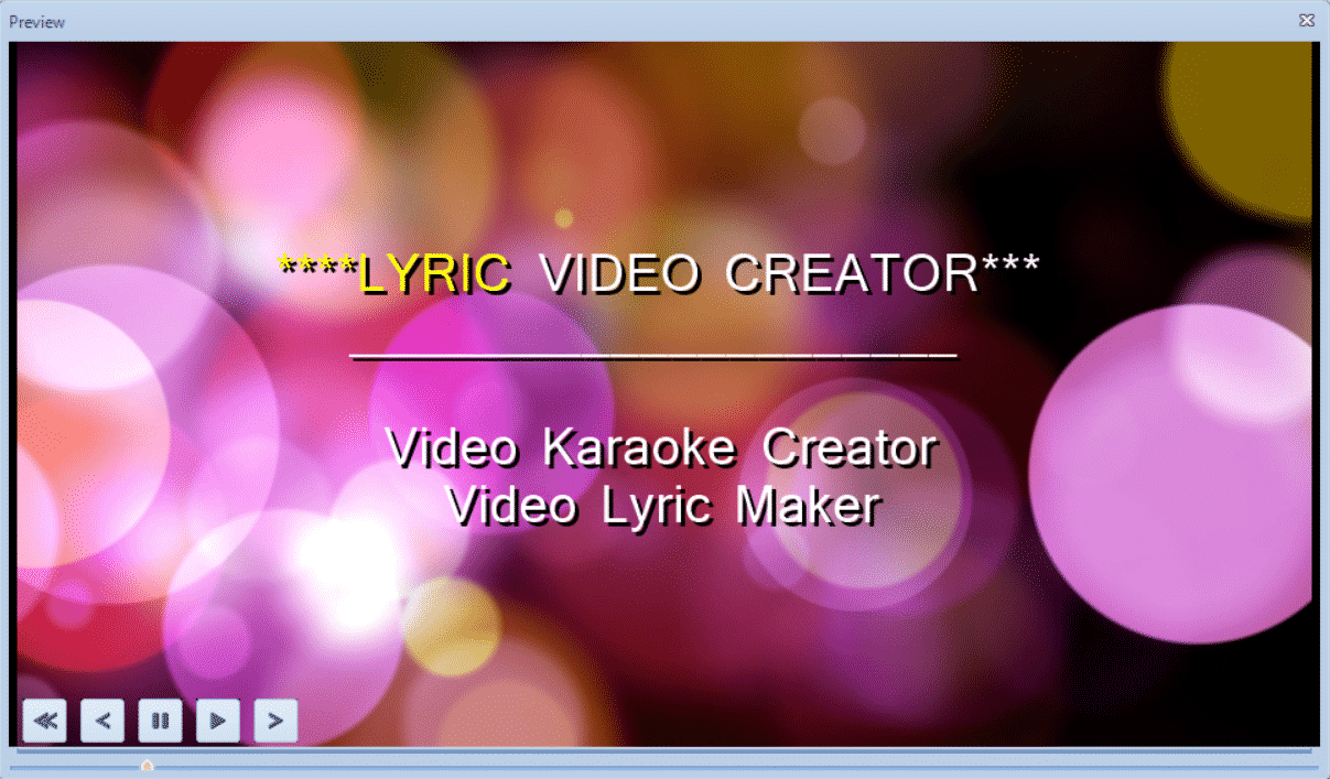 Lyric Video Creator Professional v5.2 Full