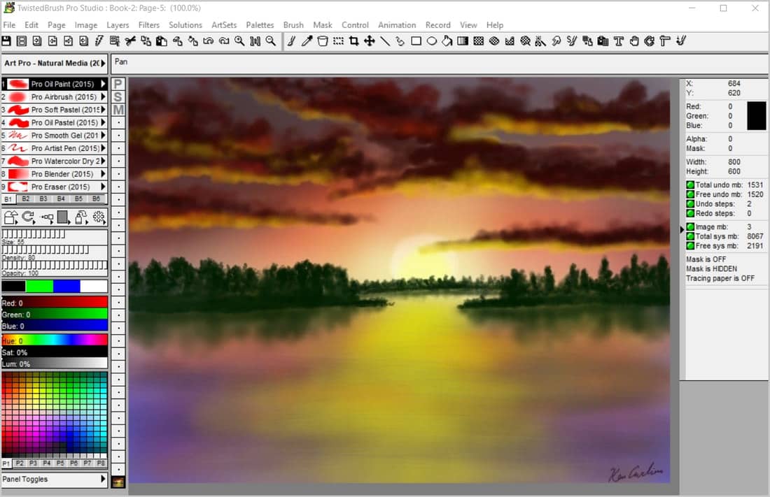 Pixarra TwistedBrush Paint Studio 4.17 Full