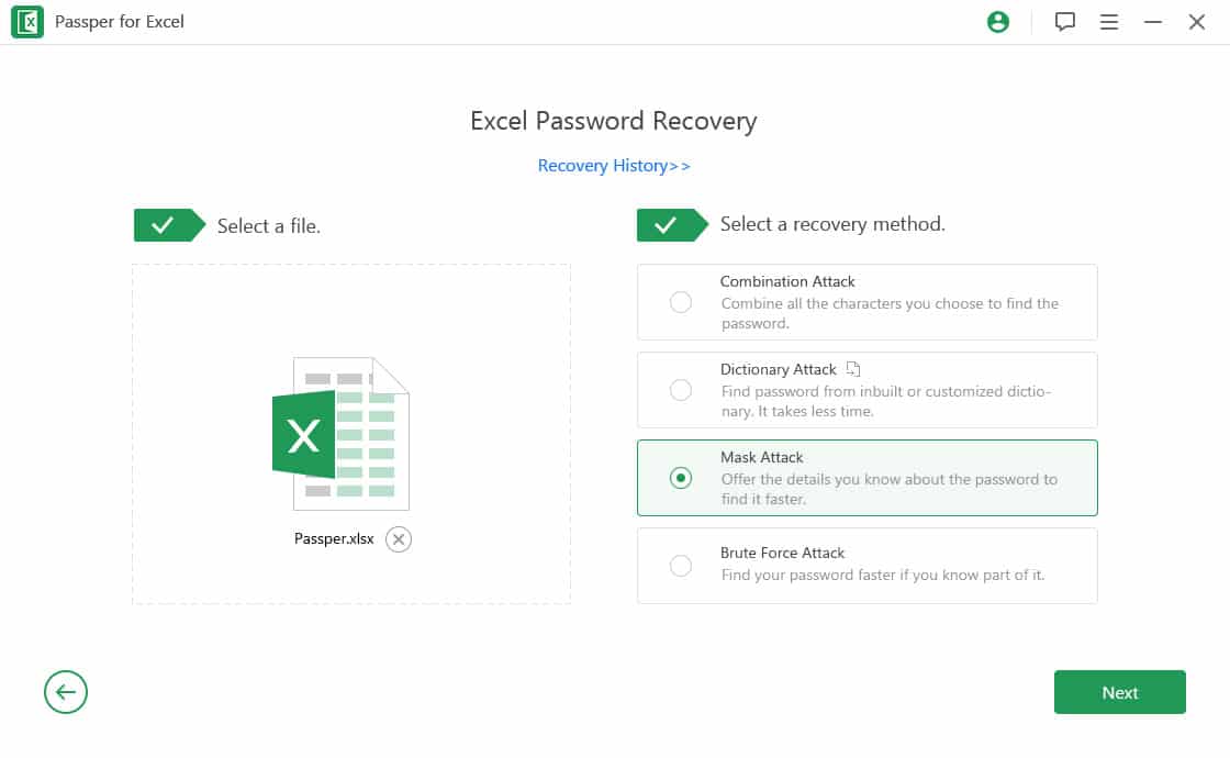 Passper for Excel 3 Free Download