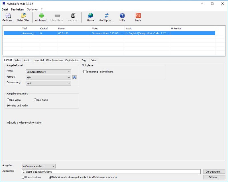 XMedia Recode v3.5.5.5 Free Download Full