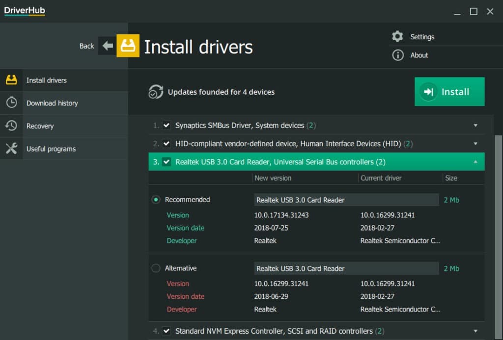 DriverHub 2.0.0 Free Download Full