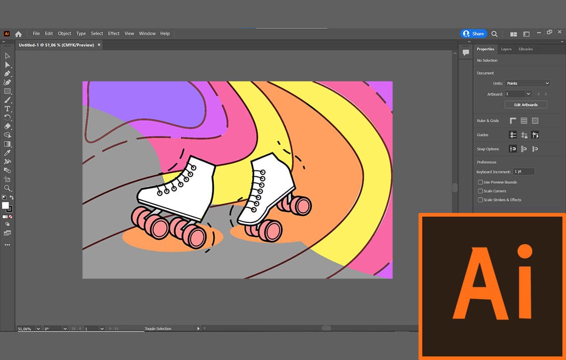 Adobe Illustrator 2022 v26.3.1.1103 Full