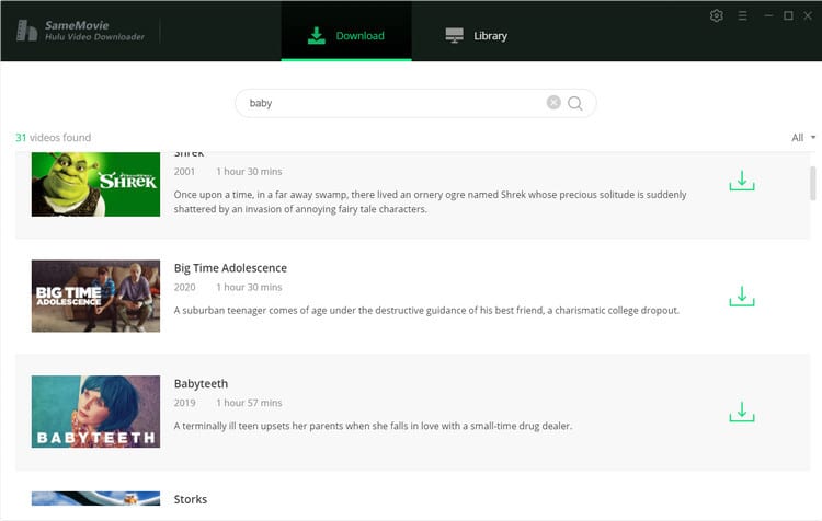 SameMovie Hulu Video Downloader 1.2.2 Full