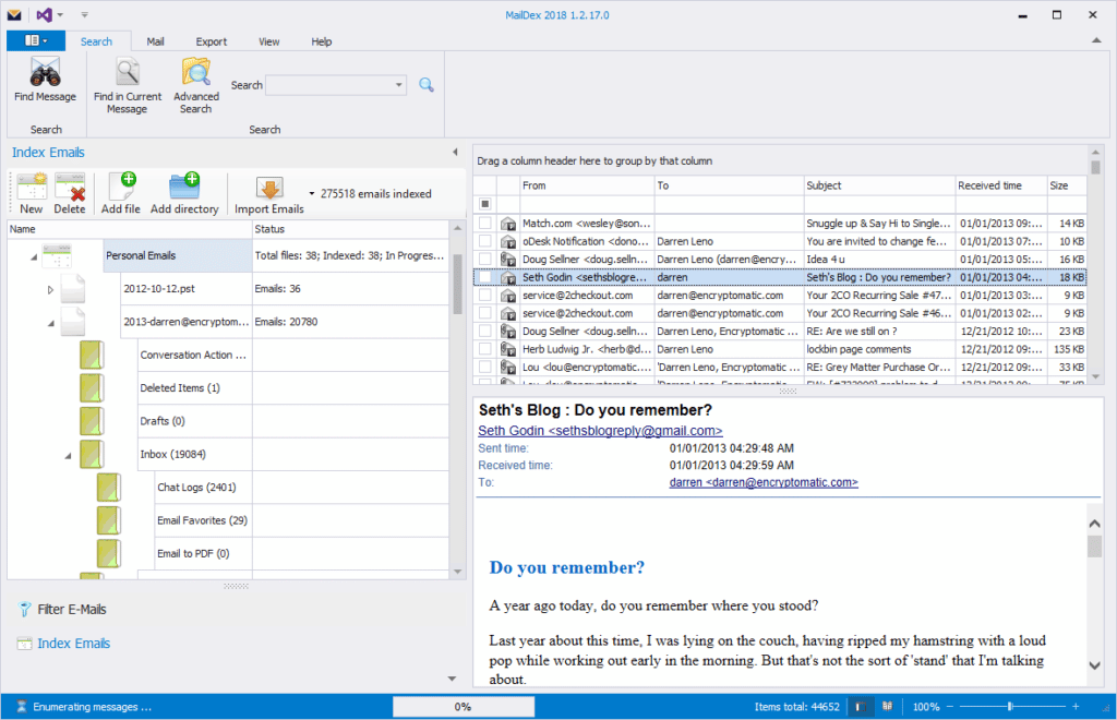 Encryptomatic MailDex 2023 v2.1.7.0 Full