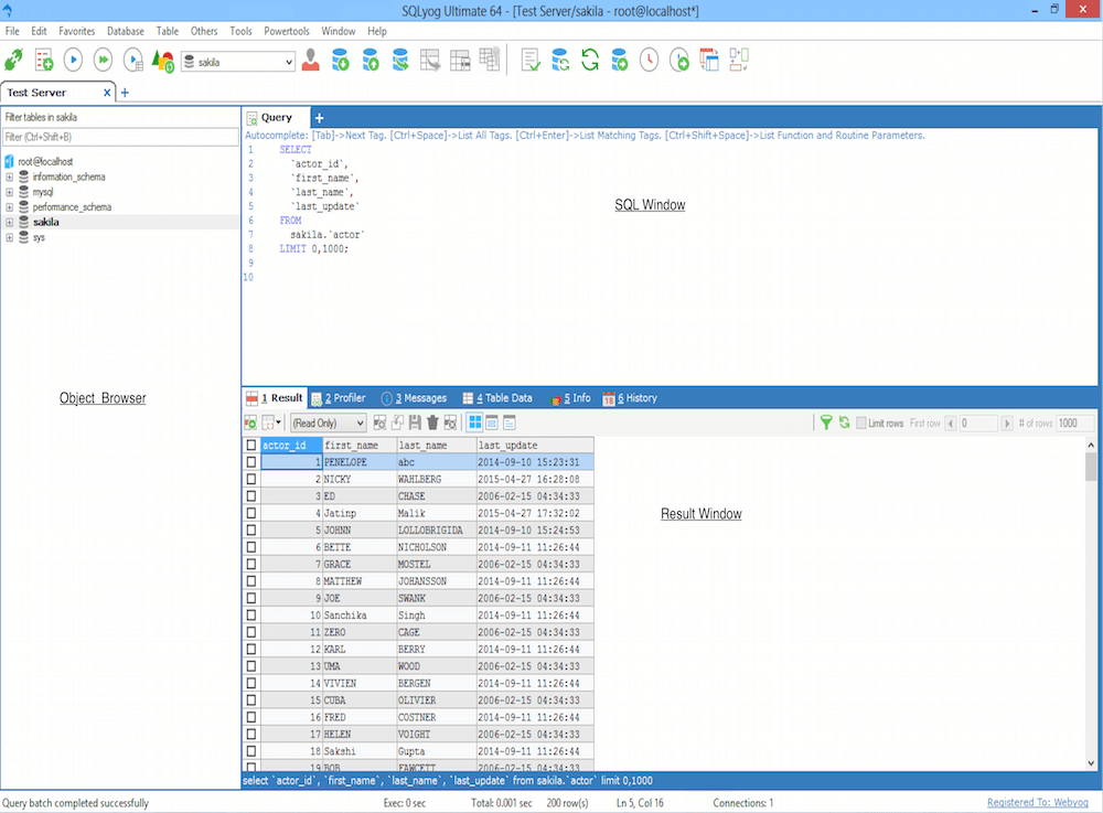 SQLyog v12.4.1.0 Ultimate Free Download