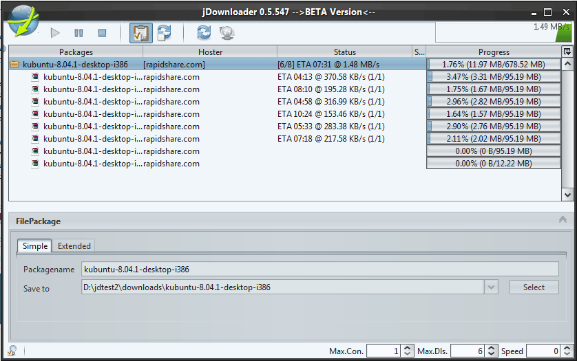 JDownloader 2.0.1 Free Download