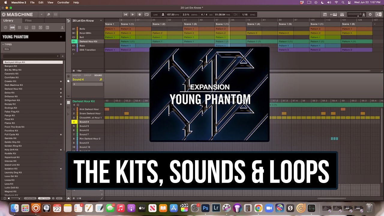 Native Instruments – Young Phantom (BATTERY, MASCHINE) Full