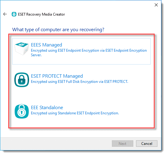 ESET Recovery Media Creator 1.0.45.14 Full