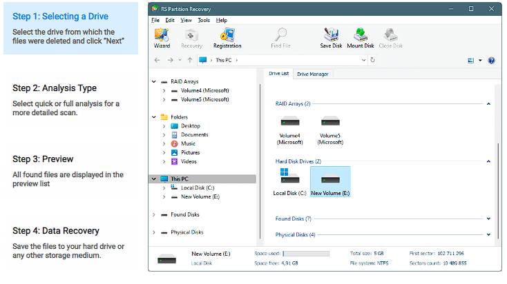 RS Partition Recovery 4.6 Free Download Full