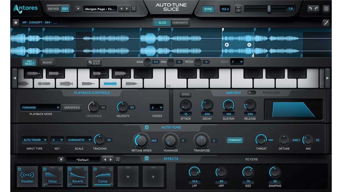 Antares Auto-Tune Slice 1.2.0 Free Download Full