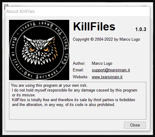 KillFiles 1.0.0.7 Free Download Full