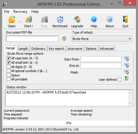 Advanced PDF Password Recovery Enterprise 5 Full