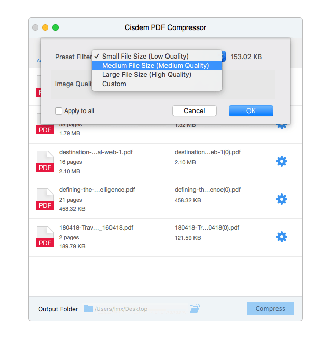 Cisdem PDF Compressor 2.1.0 Full