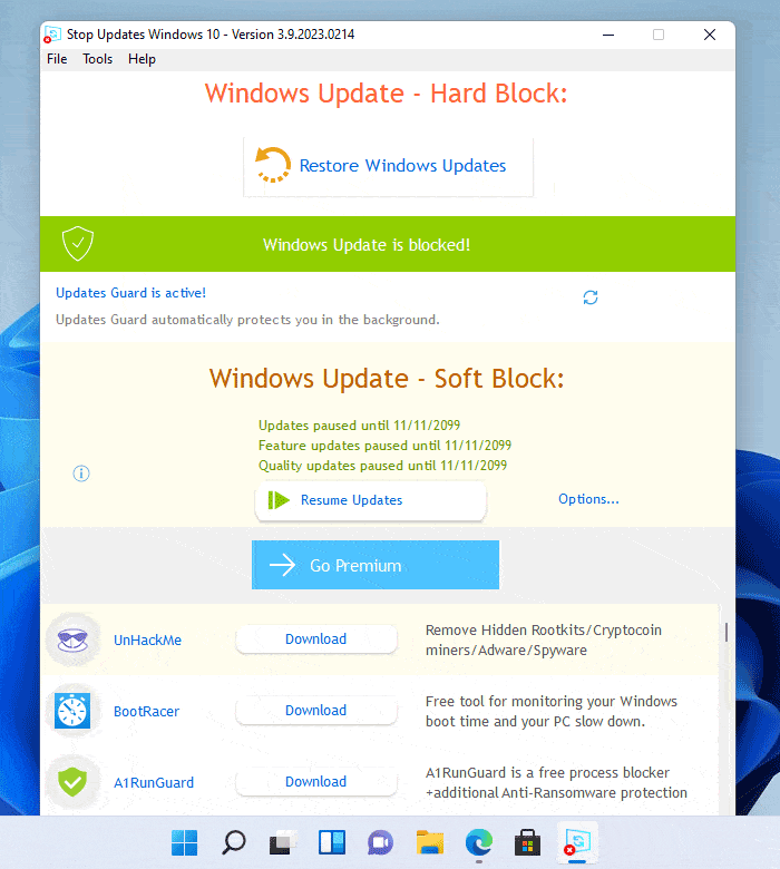 StopUpdates10 v3.9.2023.214 Free Download