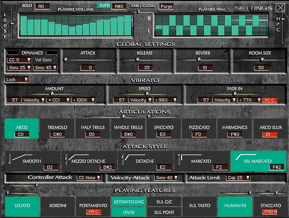 Kirk Hunter Studios – Front Row Violins (KONTAKT) Full