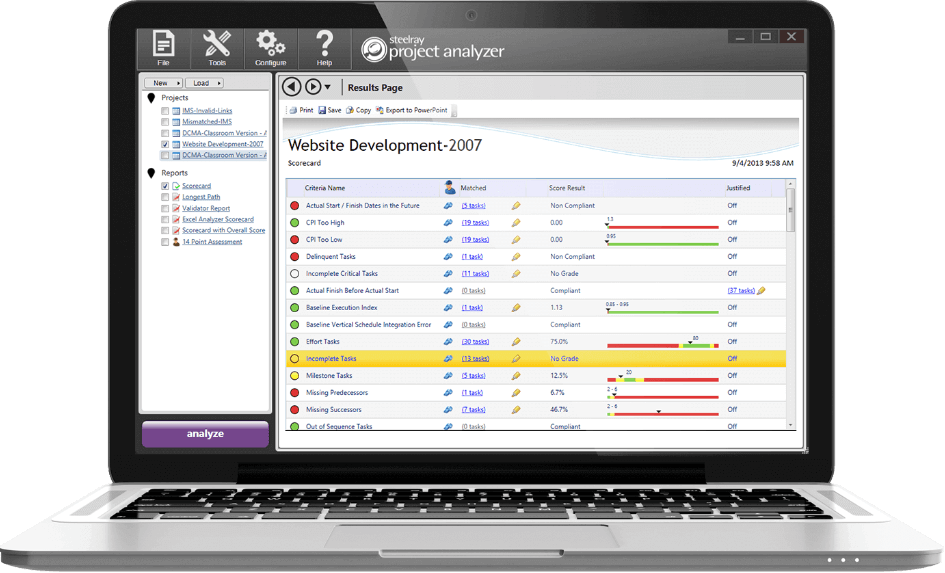 Steelray Project Analyzer 7.17 Free Download