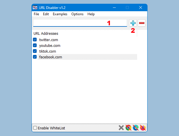 URL Disabler 1.2 Free Download