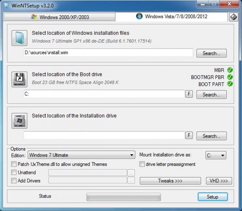 WinNTSetup 5.3 Free Download