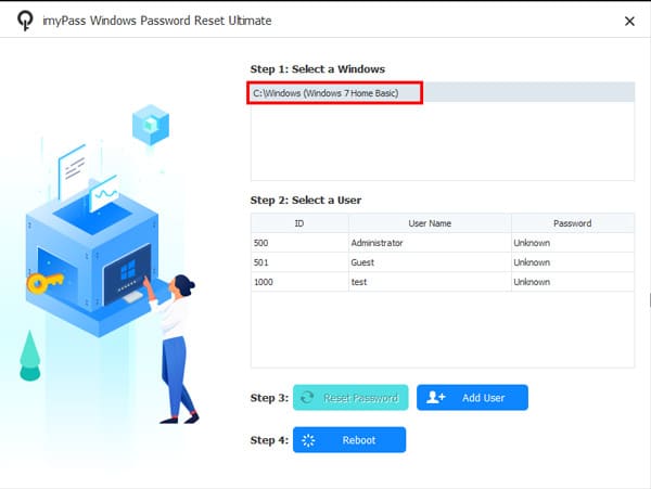 imyPass Windows Password Reset 1.0.8 Full