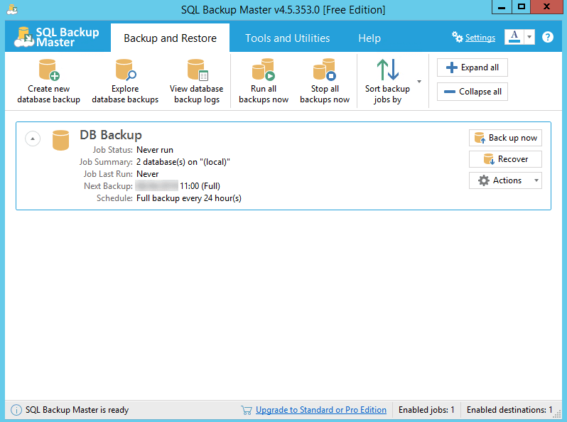 SQL Backup Master 7.0.730 Free Download