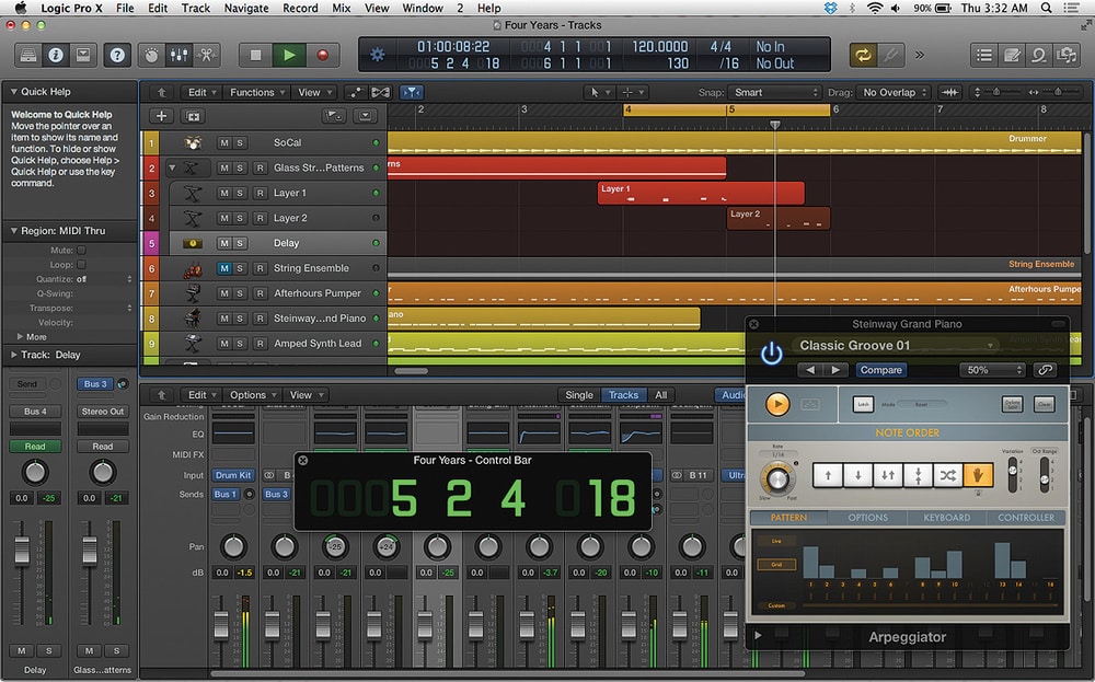 Apple Logic Pro X 10.7.8 Free Download