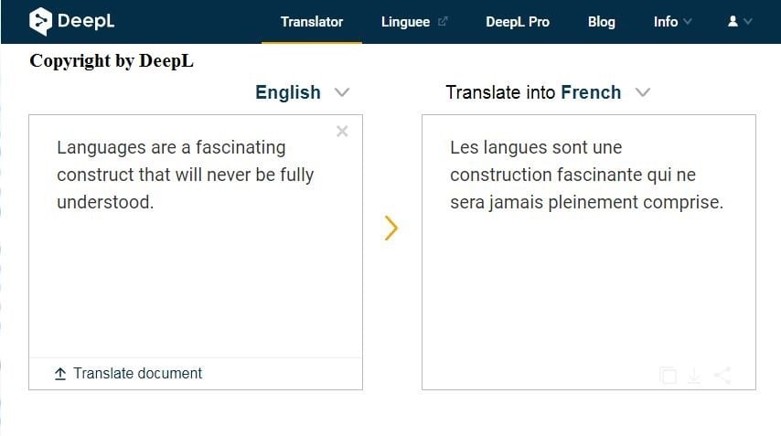 DeepL Translator 1.0.0 Free Download