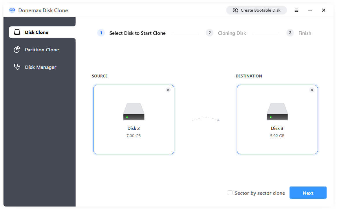 Donemax Disk Clone 2.1 Enterprise Full