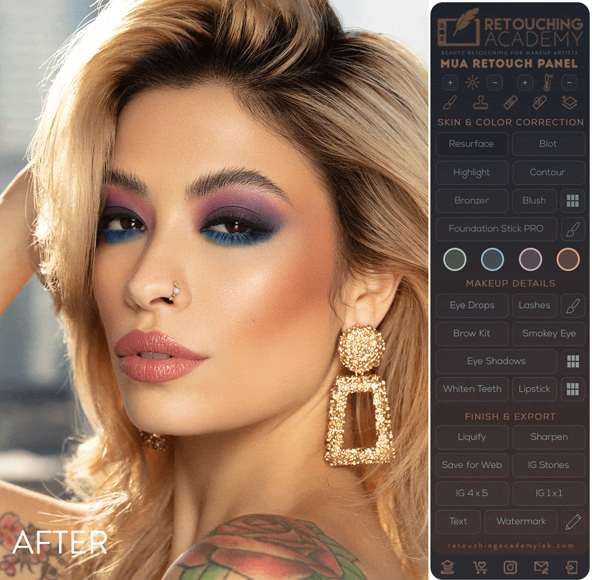 MUA Retouch Panel for Adobe Photoshop 1.0.1 Full