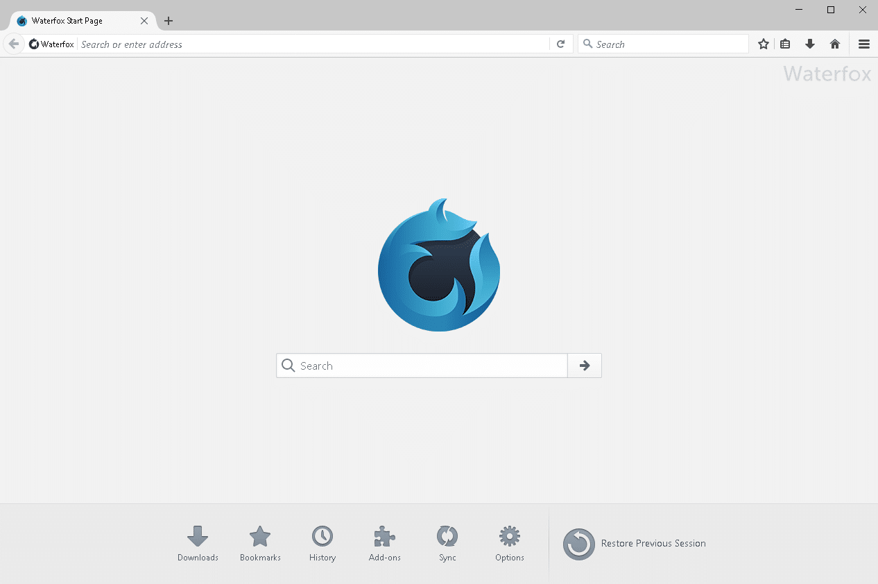 Waterfox G5.1.7 Free Download