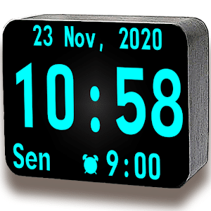 Large digital clock