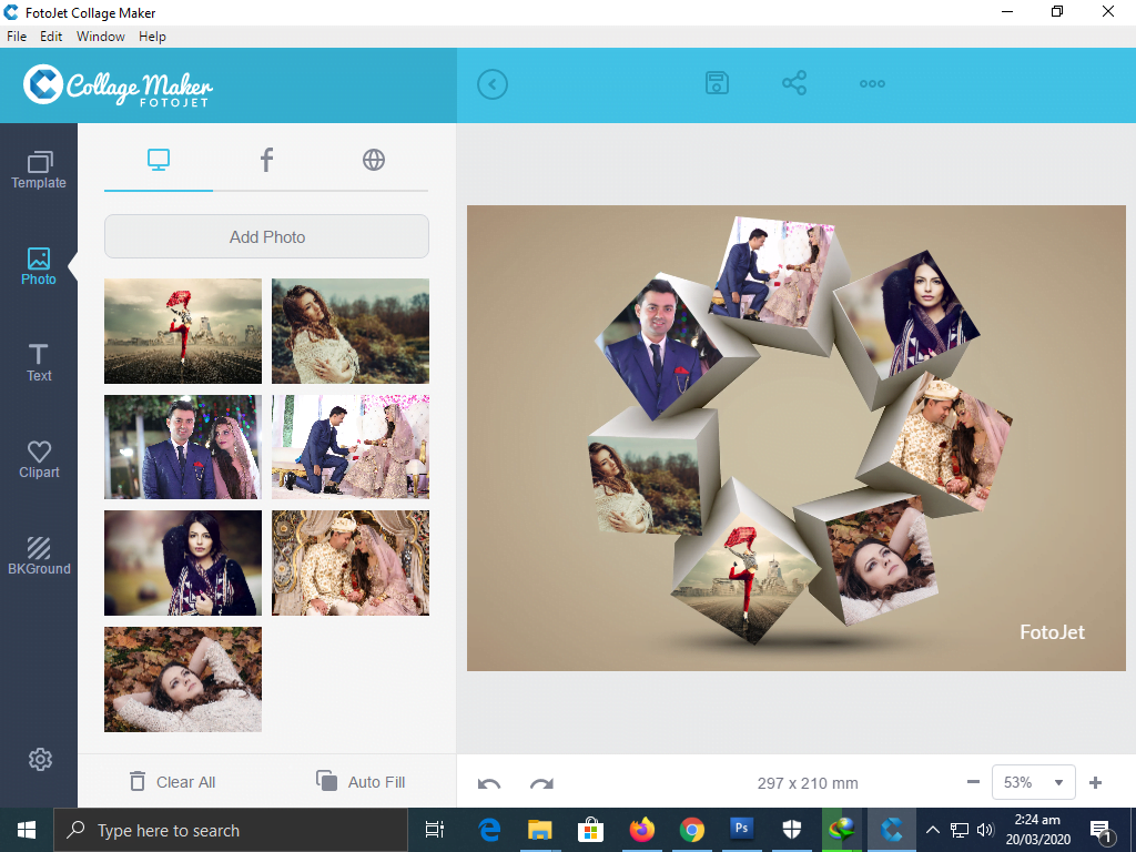 FotoJet Collage Maker 1.2.1 Free Download