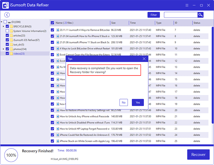 iSumsoft Data Refixer 3.0.1.5 Free Download