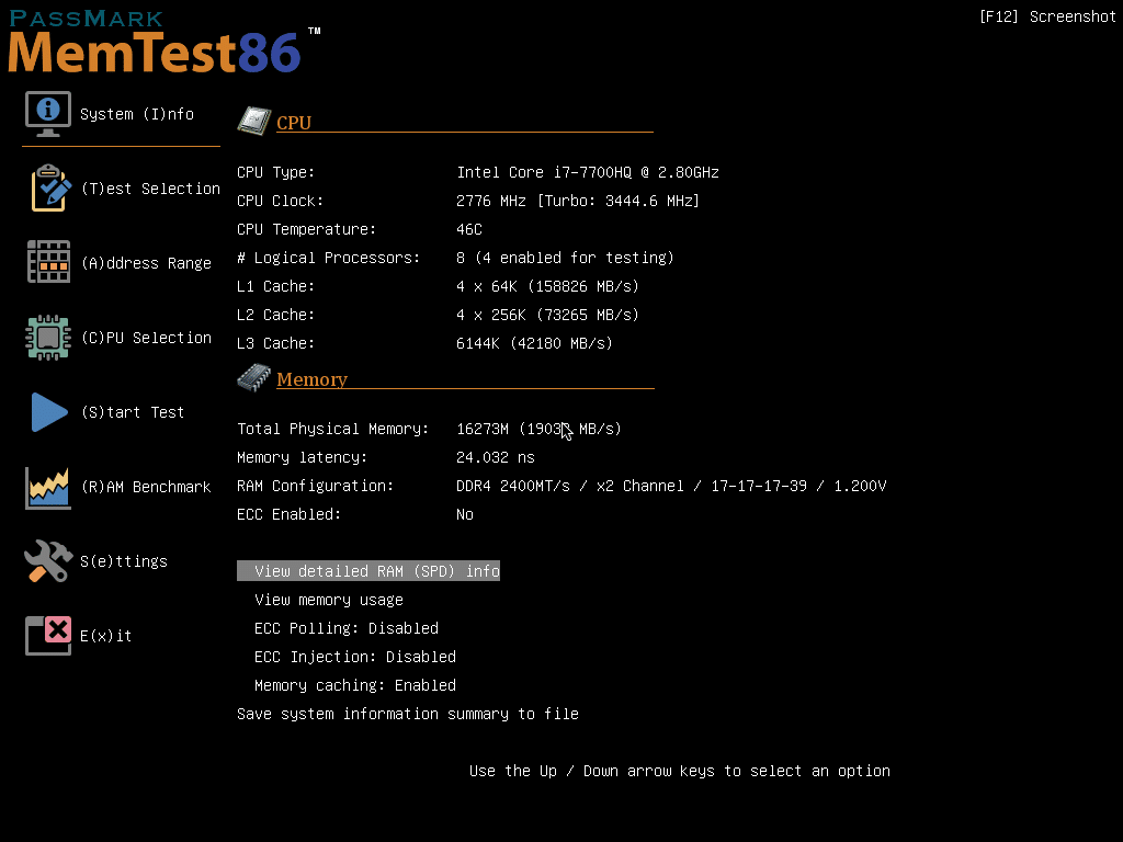 PassMark MemTest86 v10.6.1000 Free Download