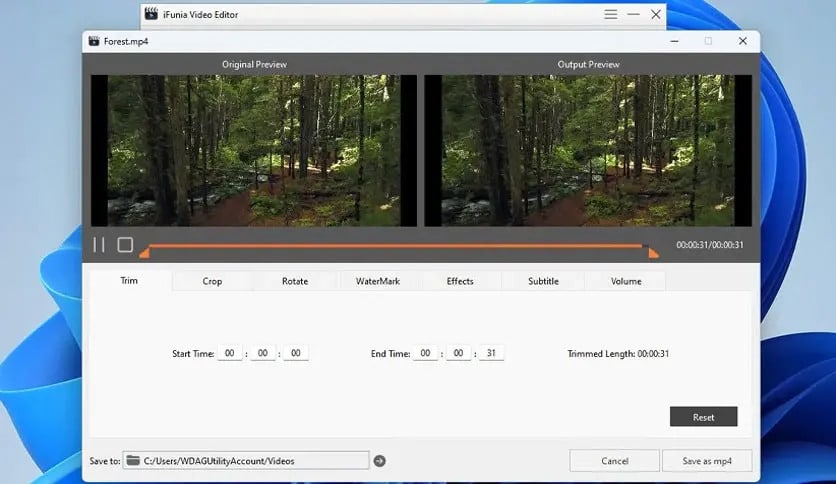 iFunia Video Editor 2.0.0 Free Download Full