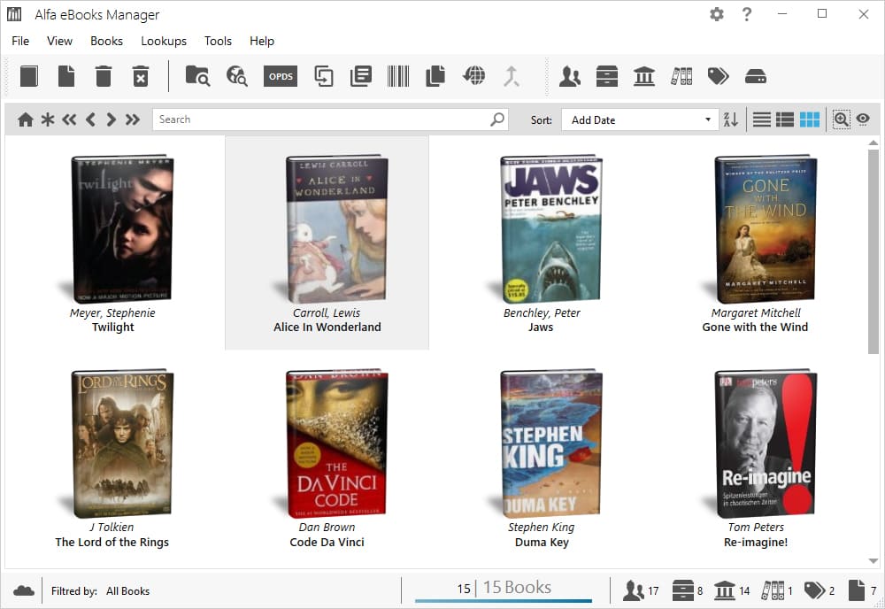 Alfa eBooks Manager Pro / Web 8.6.20.1 Full