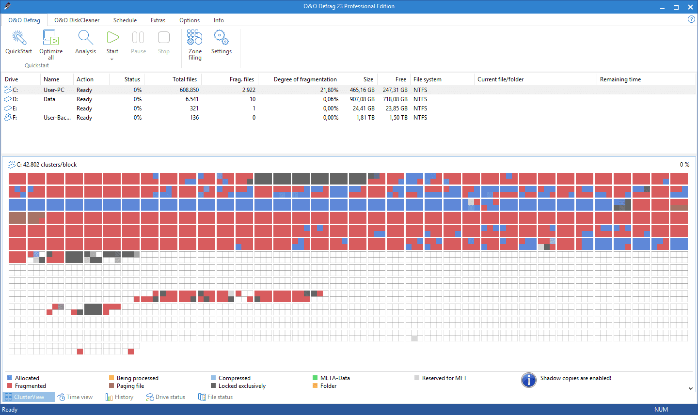 O&O Defrag Professional / Server 28.2.10017 Full