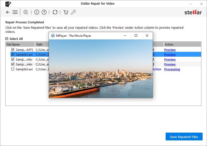 Stellar Repair for Video 6.7.0.0 Free Download