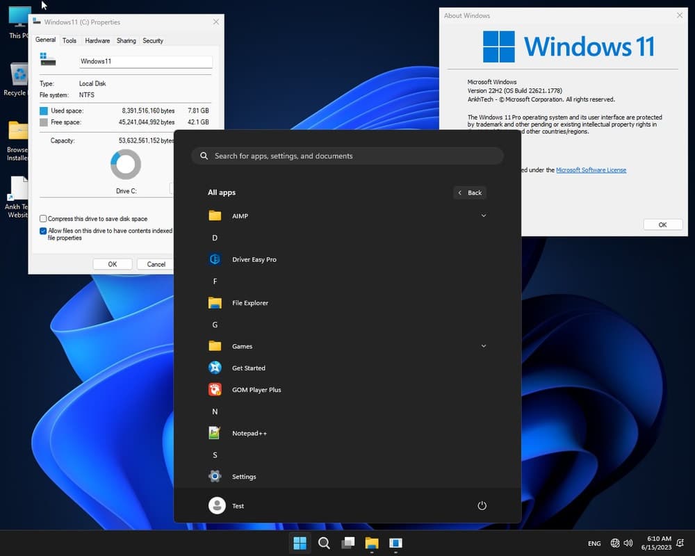 Windows 10 / 11 / 7 Multilingual (Mini OS) Full