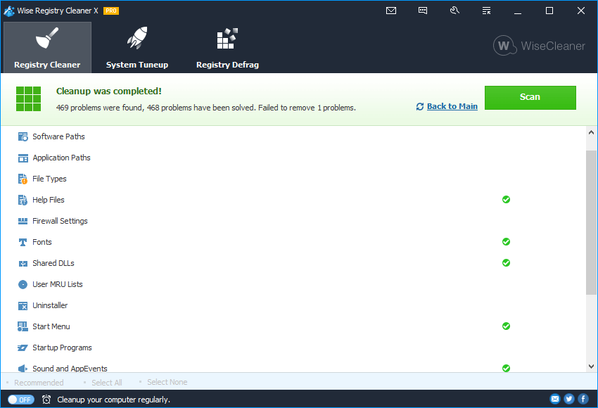 Wise Registry Cleaner Pro 11.1.1.715 Full